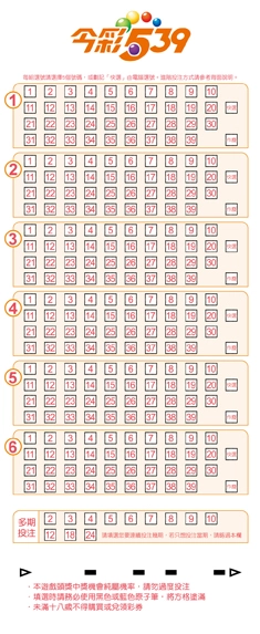 【539】新手看過來！今彩539玩法大統整，今彩地下大對比！